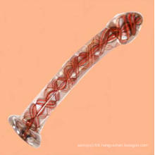 Sex Toy Glass Dildo for Women (IJ-GD2039)